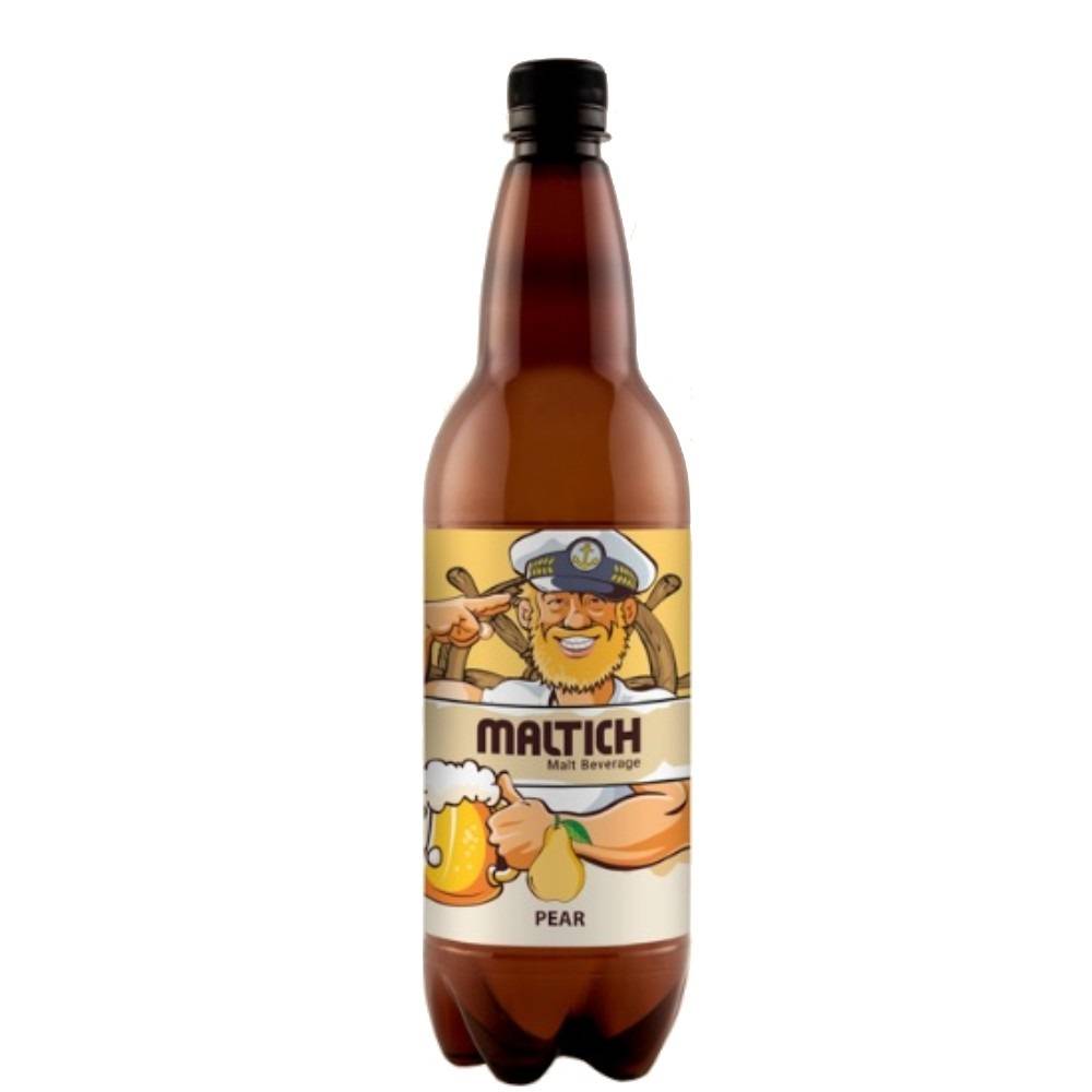 سن ایچ نوشیدنی مالت گلابی 1 لیتر